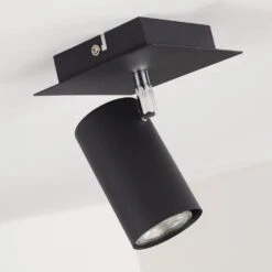 Zuoz Deckenleuchte Schwarz, 1-flammig -Lampe Verkäufe zuoz deckenleuchte h3340134 do1 8
